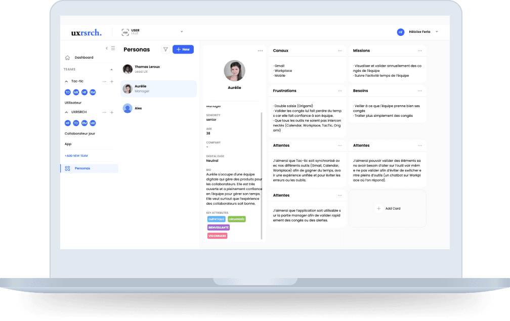 project mockup screens