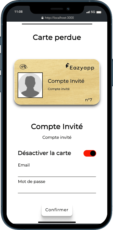 project mockup screens