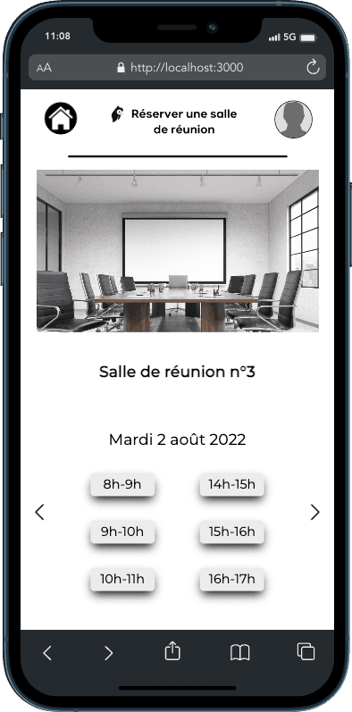 project mockup screens