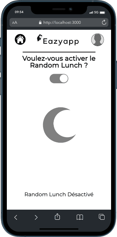project mockup screens